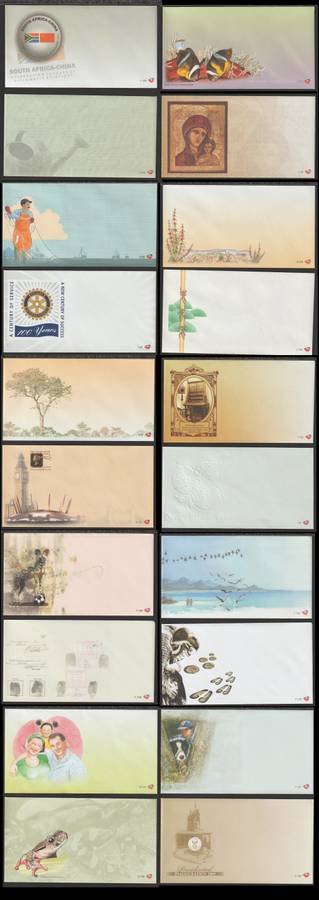 South Africa 20 UnserveUnused FDC`s Great Lot (Like New)